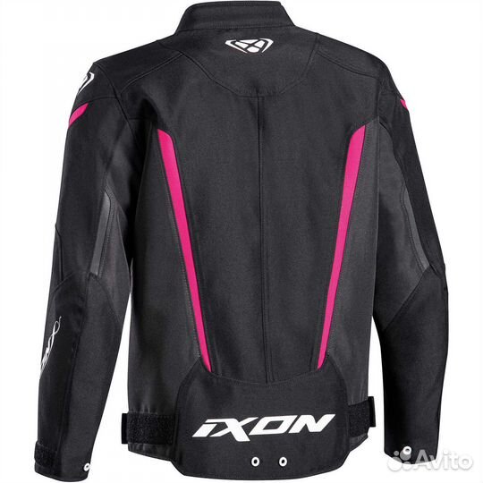 Ixon striker KID lady Girl Motorcycle мотокуртка Black Fuchsia
