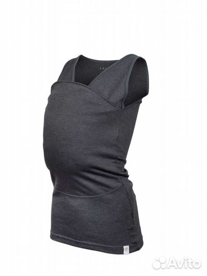 Слинг футбока lalabu для новорожденных хs