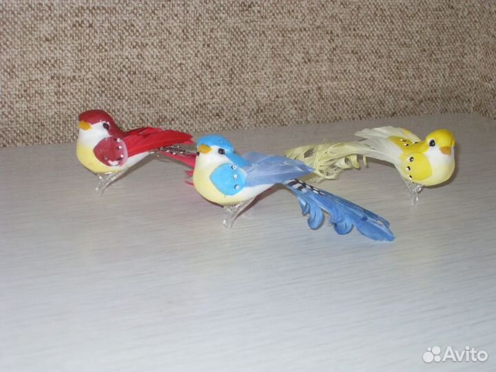 Птички для декора, бабочки