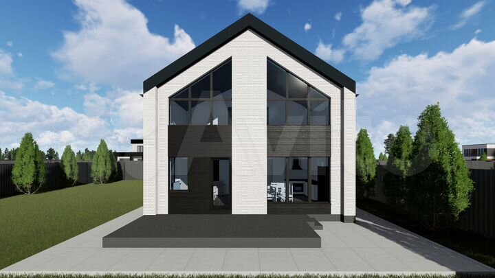 Дом 131,1 м² на участке 10 сот.