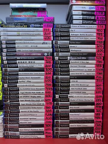 Игры PS2 лицензия