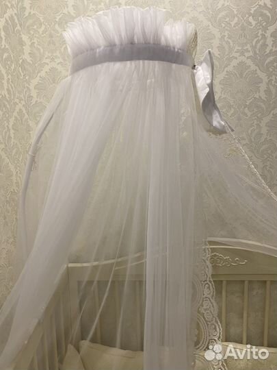 Балдахин с держателем в кроватку