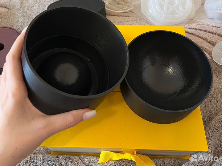 Большая 3D форма для бомбочек для ванн