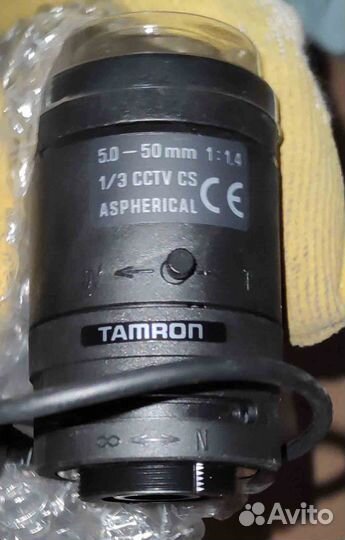 Объектив (5-50мм) Computar, Tamron, Кожух-сфера