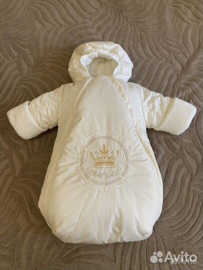 Конверт на выписку, в коляску зимний