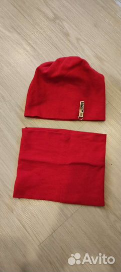 Шапка и снуд для девочки