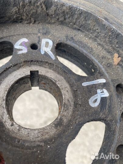 Шкиф коленвала Nissan sr18de