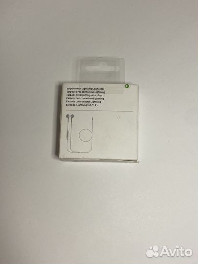 Наушники apple earpods lightning