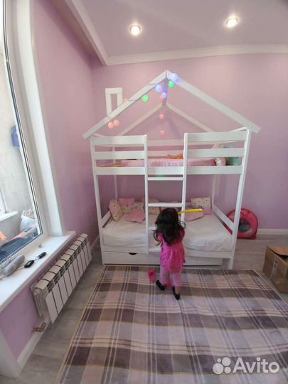 Детская кровать чердак