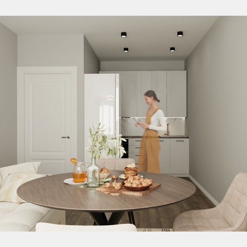 1-к. квартира, 43,2 м², 2/8 эт.