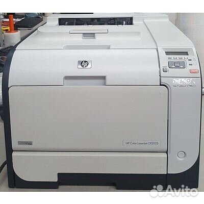 Принтер цветной HP ср2025 +картриджи гарантия