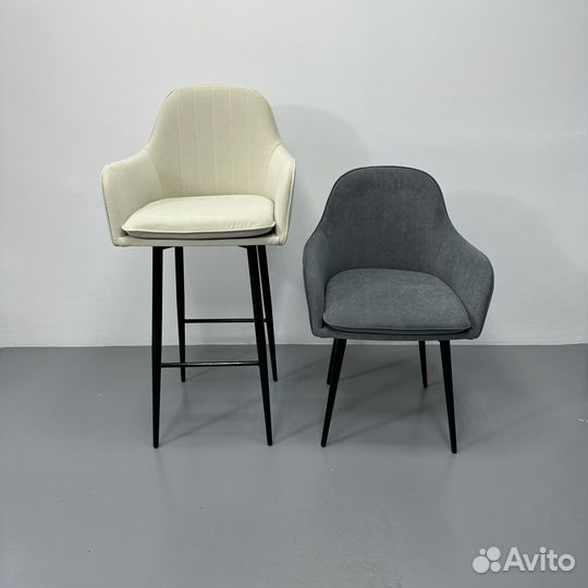 Стул на ножках / Стул высокий барный