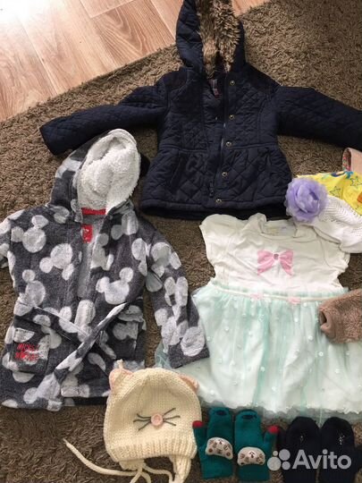 Вещи пакетом на девочку