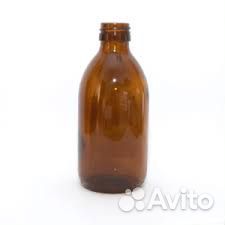 Банка бутылка коричневая стеклянная 250 мл