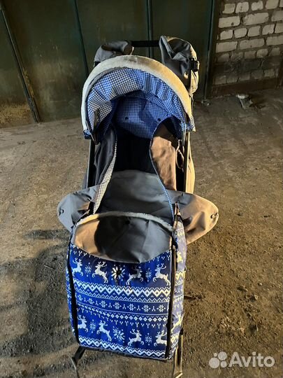 Детские санки коляска