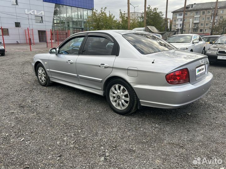 Hyundai Sonata 2.0 МТ, 2005, 213 600 км