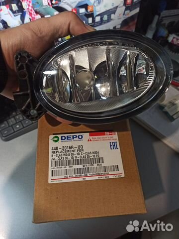 Фара птф R mercedes W164/W169/46 4402016RUQ Depo