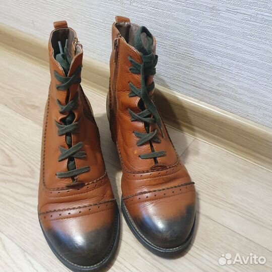 Ботинки нат.кожа р.37