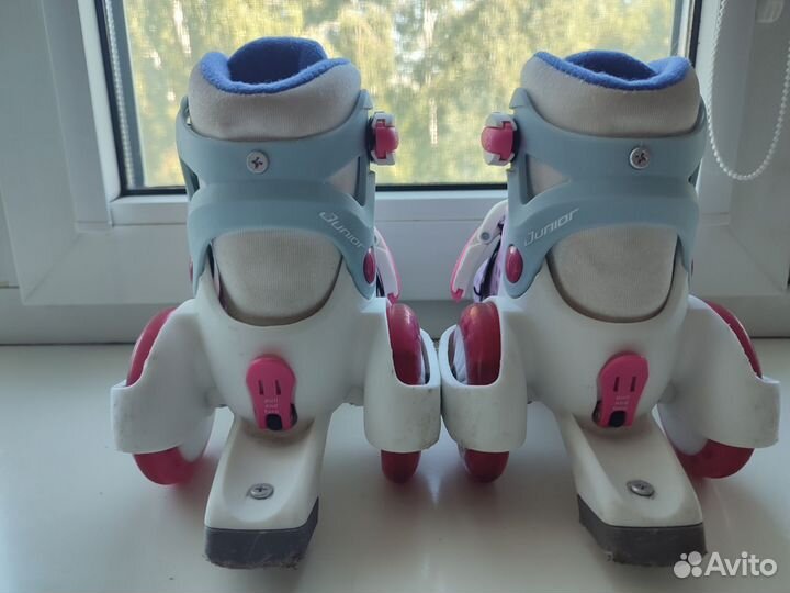 Роликовые коньки детские раздвижные