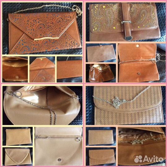 Сумки, клатчи, новые