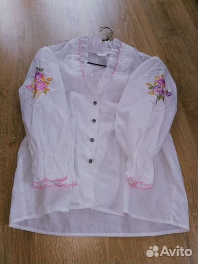 Блузка с пышными рукавами, Баварская винтаж