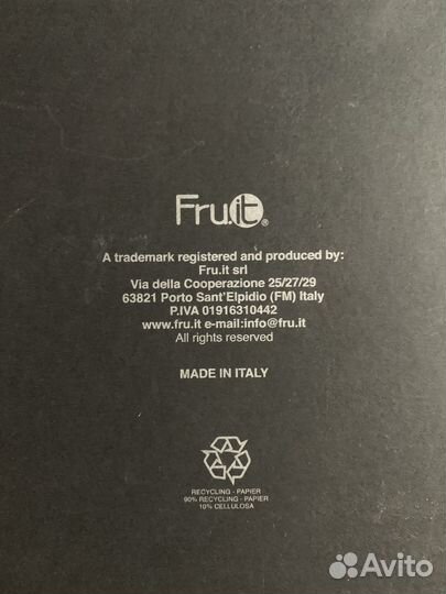 Ботинки fruit