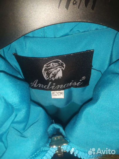 Зимнее пальто для девочки 152