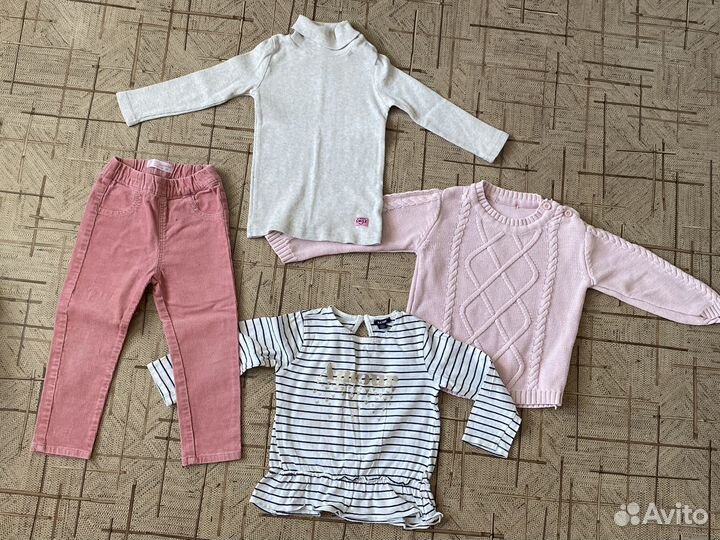 Пакет вещей для девочки 86-92