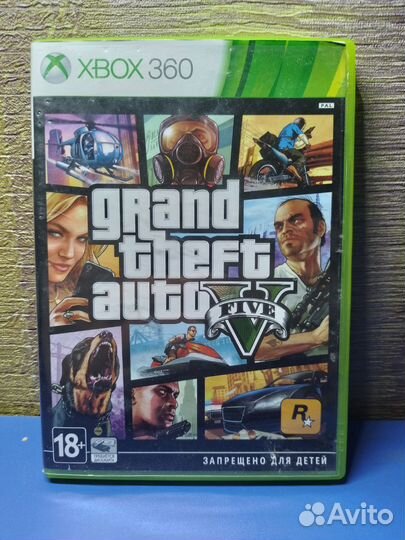 Игра для приставки xbox 360 гта5