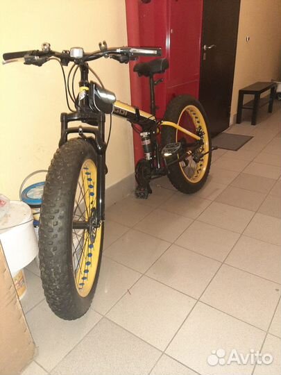 Велосипед фэтбайк складной mingdi