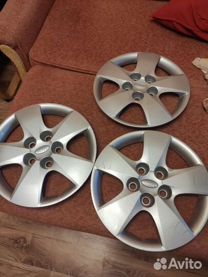 Оригинальные колпаки kia ceed r15