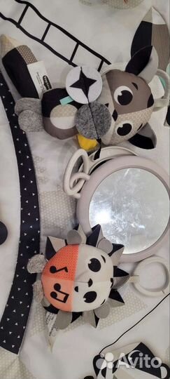 Развивающий коврик Tiny Love Black & White Gymini