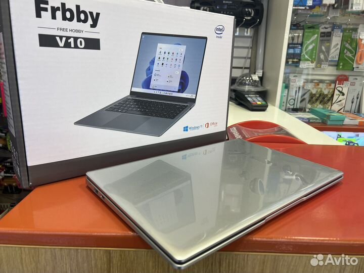 Ноутбук V10 8/256 Intel Celeron новый Русская клав