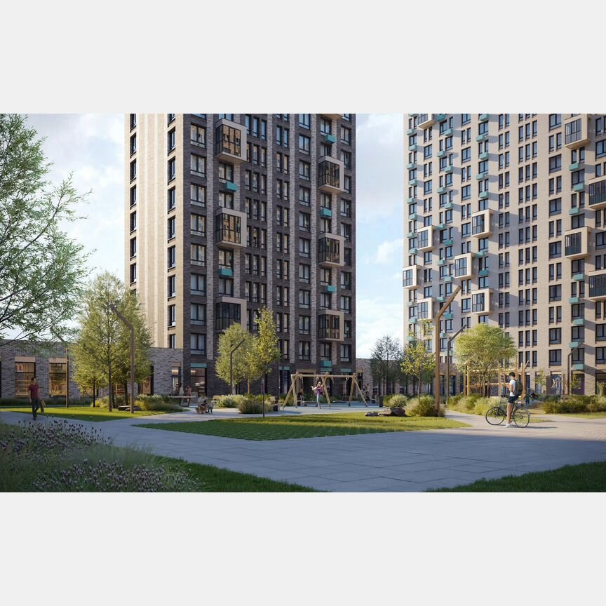 3-к. квартира, 77,8 м², 7/17 эт.