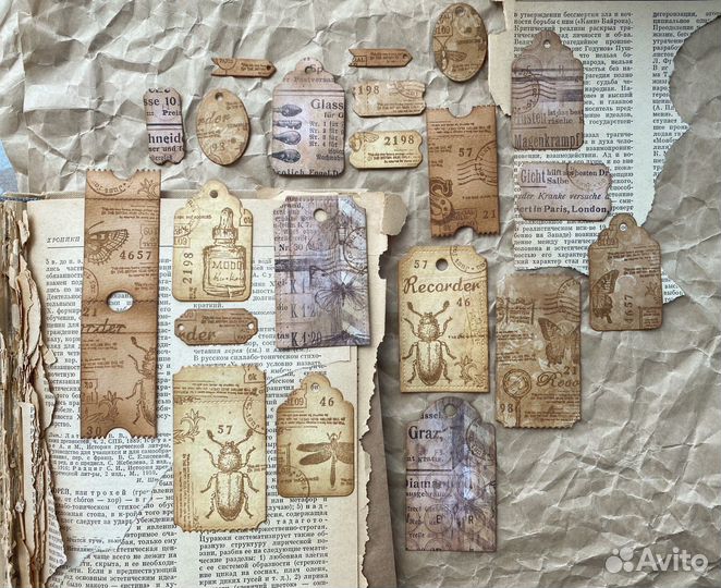 Набор вырубки для скрапбукинга, посткроссинг