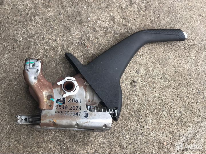 Chevrolet cruze рычаг стояночного тормоза, ручник