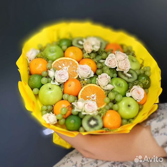 Букеты из фруктов, вкусные букеты