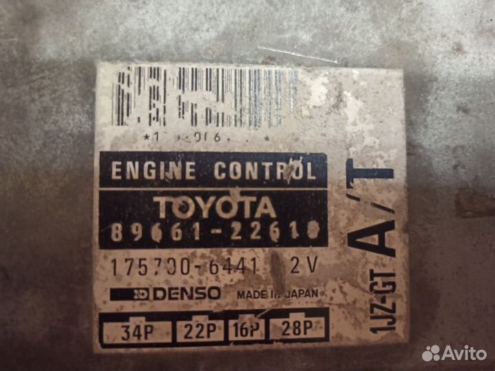 Мозг Бустап jzz30 jzx90 1jz gte tt non vvti