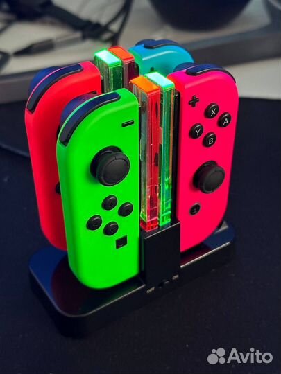Nintendo Switch Oled 512gb прошитая + аксессуары