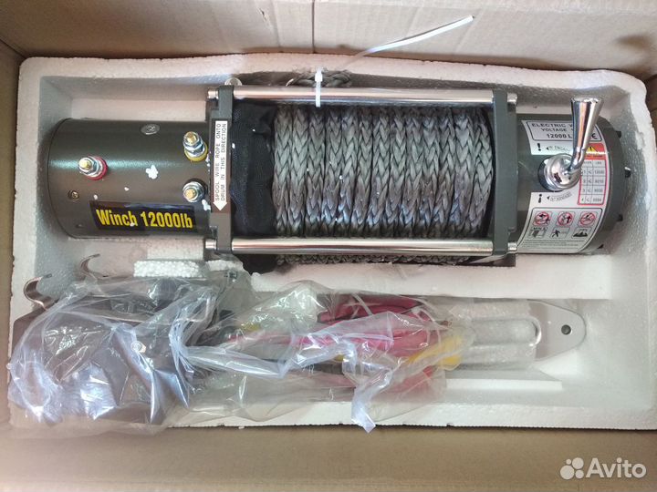Лебедка Electric Winch 12000 с Кевларом