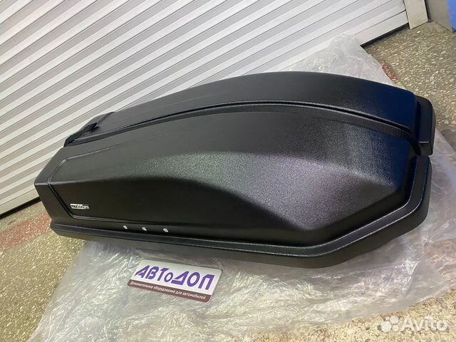 Бокс на крышу MaxBox PRO 240 (Компакт) черный