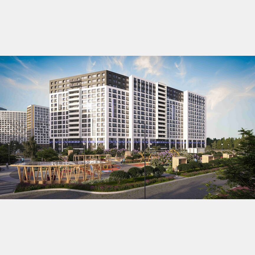 1-к. квартира, 41,5 м², 7/16 эт.