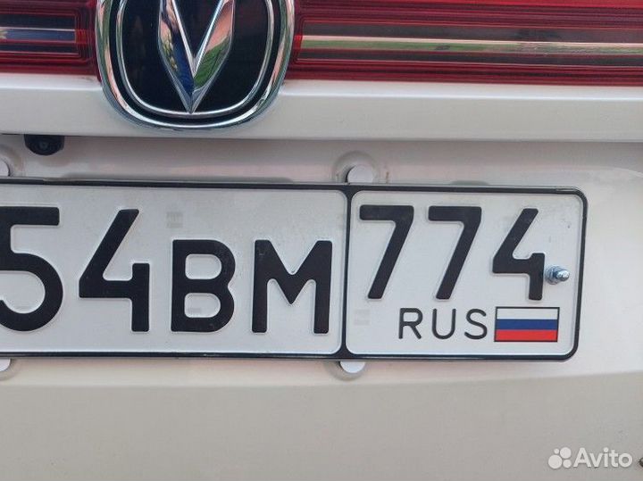 Адаптер госномера для китайских авто