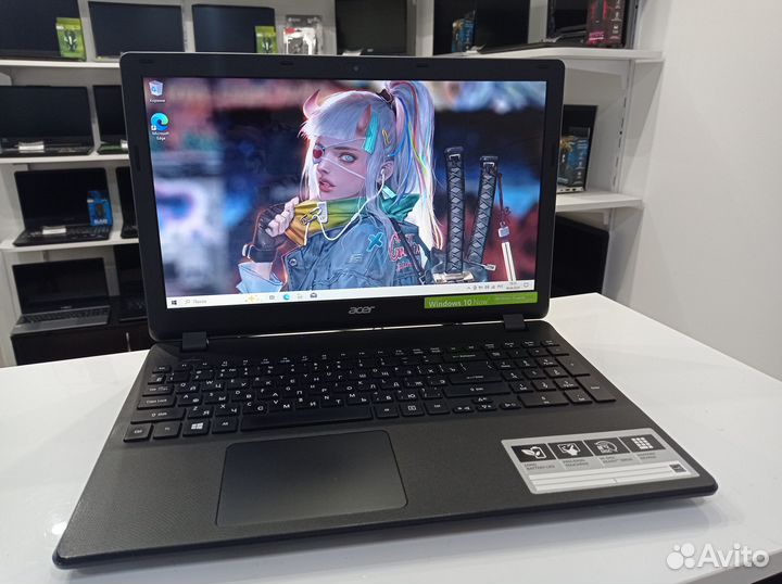 Ноутбук Acer 4 ядра ssd 256gb