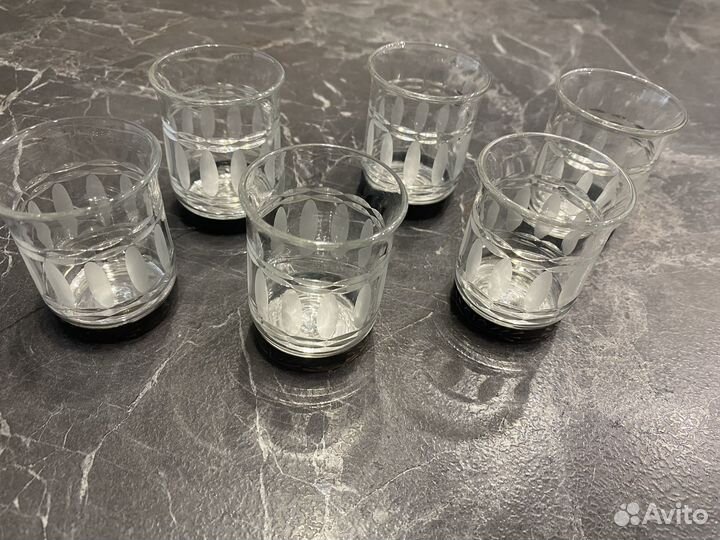 Стопки хрустальные СССР