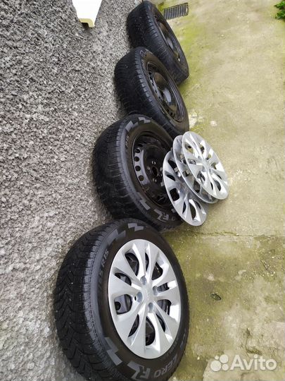 Зимняя резина с дисками r15