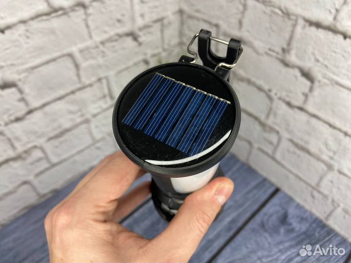 Фонарь ручной туристический / 3 режима +Повербанк