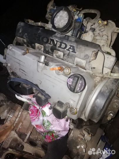 Хонда цивик Двигатель в разборD17A1