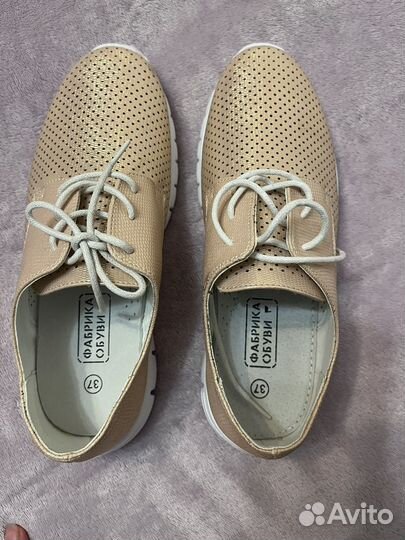 Мокасины женские, размер 37