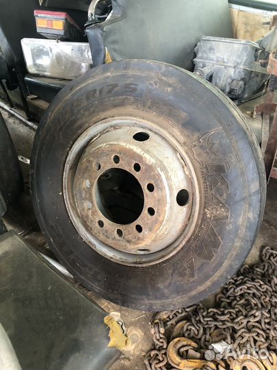 Колесо в сборе на трал 235/75/17,5